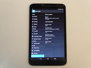 Tahvelarvuti Alcatel OneTouch POP 8S LTE P350X + Laadija (3 foto / 6)