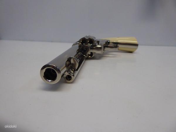 Револьвер пневматический Umarex Colt SAA 45 PELLET nickel (фото #4)