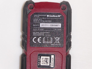 Laserkaugusmõõtja Einhell TC-LD 50 + Kott (5 foto / 6)