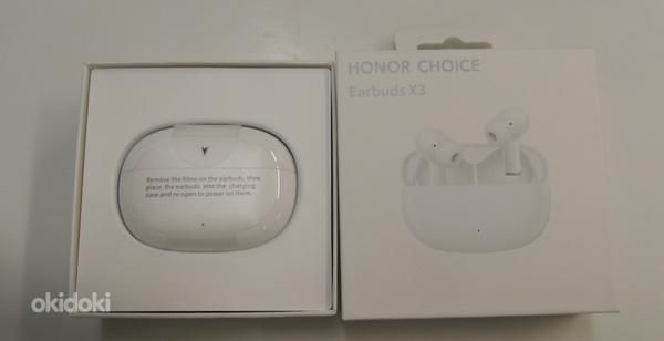 Наушники Honor Choice Earbuds X3 + Док (Новые!) (фото #3)