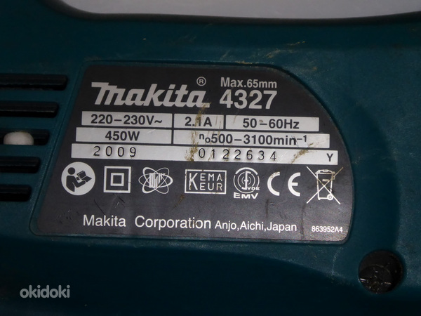 Лобзик Makita модель 4327 (фото #5)