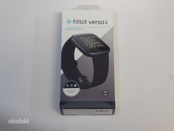 Умные часы Fitbit Versa 2 Wi-Fi NFC, black (фото #2)
