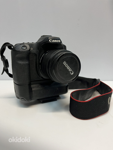 Peegelkaamera Canon EOS 40D + Objektiiv + Laadija (foto #2)