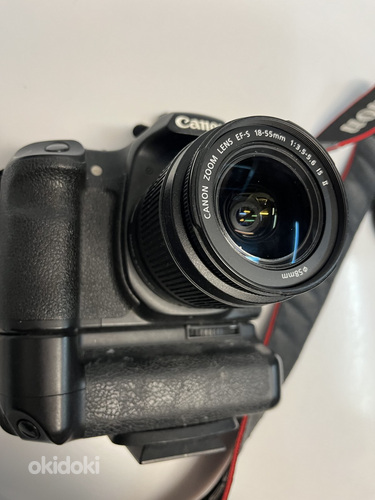 Peegelkaamera Canon EOS 40D + Objektiiv + Laadija (foto #9)