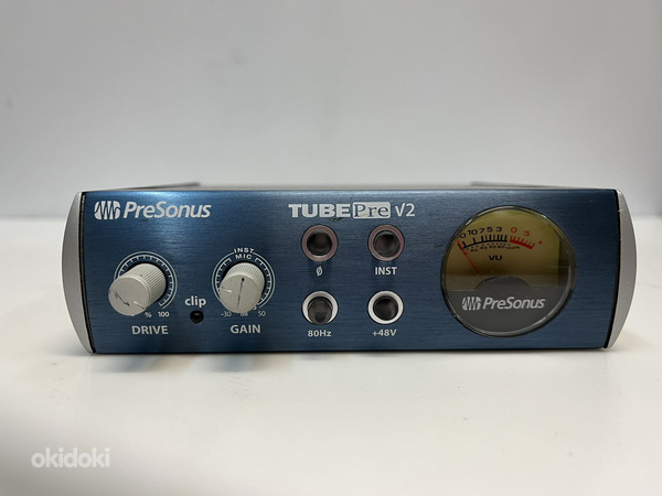 Mikrofonide Eelvõimendi PreSonus TubePre V2 + Adapter (foto #3)