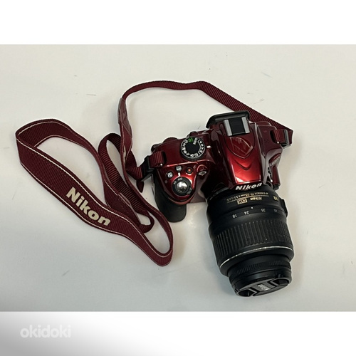 Peegelkaamera Nikon D3200 + Laadija + Kott (foto #7)