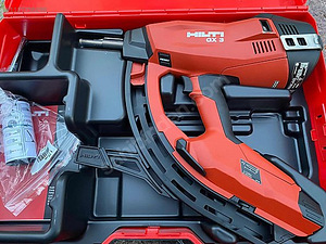 Gaasiga naelapüss Hilti GX 3 + kohver + tšekk (2 foto / 7)