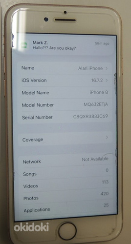 Mobiiltelefon Apple Iphone 8 64Gb (foto #5)