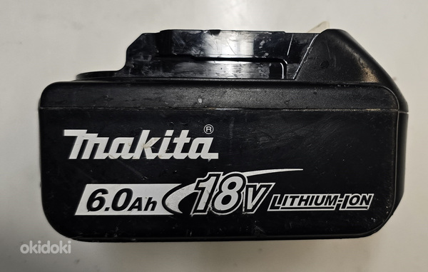 Аккумулятор Makita BL1860B 6,0Ач (фото #2)