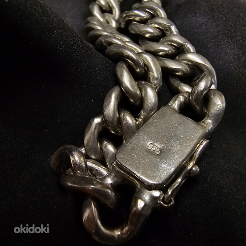 Серебряная цепочка на шею 96,68гр 925 проба (фото #1)