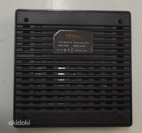 TV digibox H96 Max Rk 3318 + пульт + кабеля (фото #3)