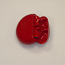 Беспроводные наушники Huawei FreeBuds 3, красный (фото #4)