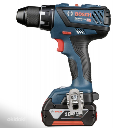 Akutrell Bosch GRS 18V-28 + Aku 6,0Ah + Laadija