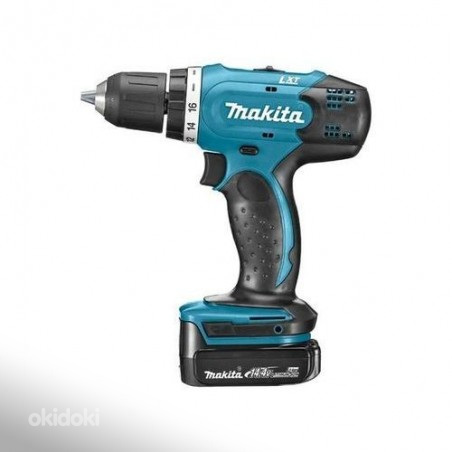 Akutrell Makita BDF343 + 2tk. Aku 1,3Ah 14,4v + Laadija