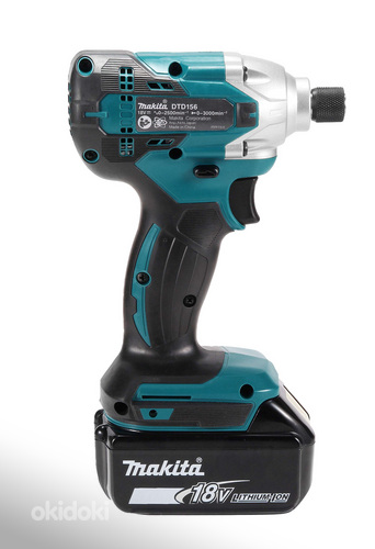 Akulöökkruvikeeraja Makita DTD 156 + 4ah