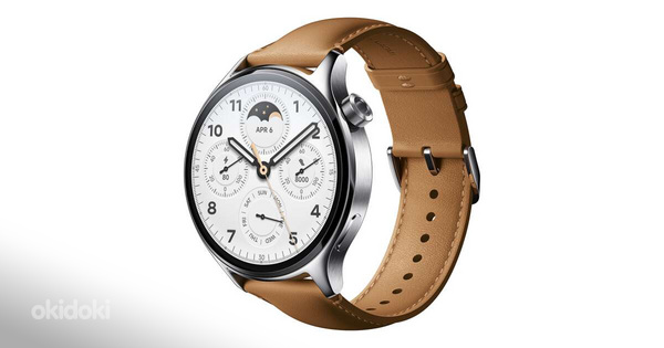 Смарт-часы Xiaomi Watch S1 Pro Silver/Brown