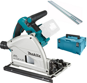 Аккумуляторная циркулярная пила Makita DSP601ZJU + чемодан (1 фото из 5)