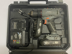 Akutrell FERREX 20v + 2ah 2tk + kohver (2 foto / 5)