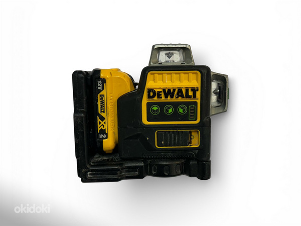 Аккумуляторный крестовой лазер DeWalt DCE089D1G + ak 2,0Aч