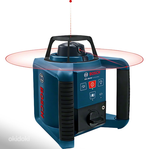 Nivelir Bosch GRL 250 HV + puldit + kohver