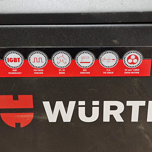 Сварочный инвертор Würth TIG 200S AC/DC + чек (3 фото из 6)