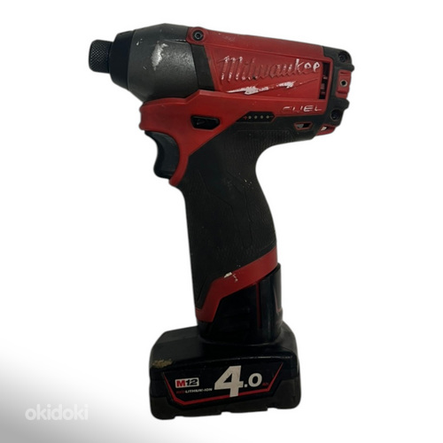 Akukruvikeeraja Milwaukee M12 CDI + 4ah