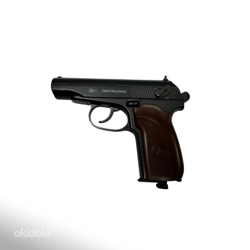 Õhupüstol Borner PM49 Blowback + Gaas + Kuulid