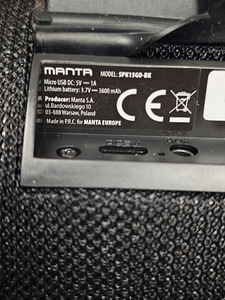 Bluetooth Kõlar Manta SPK15GO-BK (4 foto / 5)
