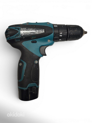 Akutrell Makita HP330D + aku + laadija