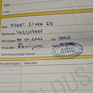 Jalgrattas Street 21 Men EQ + tshekk + pass (6 foto / 6)