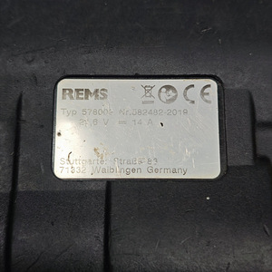 Torupress Rems Mini Press Typ 578002 + aku + laadija (5 foto / 5)