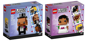 Lego 40383, 40384 BrickHeadz. Pruut ja Peigmees (1 foto / 3)