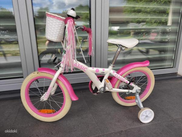 Laste jalgrattas, tüdrukule. Детский велосипед для девочки (фото #2)
