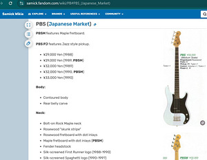 Samick “Spaghetti” logo Medium Scale Precision Bass (9 foto / 9)