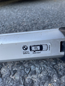 BMW f31 katusereelingud (4 foto / 5)