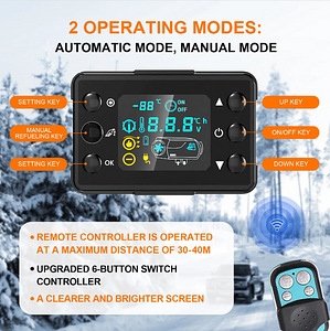 5kw 12v дизель воздушка новый (4 фото из 4)