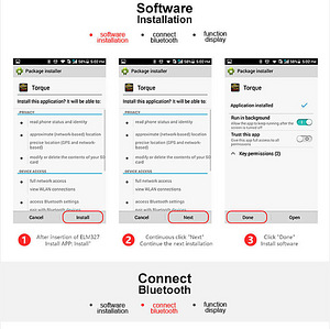 Diagnostikaseade ELM327 ODB2 Bluetooth v2.1 Uus! (7 foto / 10)