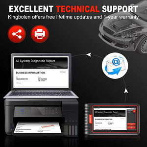 DIAGNOSTIKASKÄNNER S6 OBD2 full system (7 foto / 10)