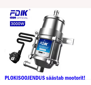 230V 3000W MOOTORI EELSOOJENDI PLOKISOOJENDUS (1 foto / 9)