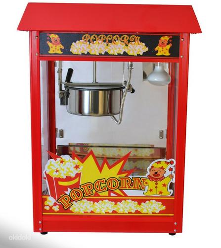 Popcornimasin ratastel raamiga laatadel kauplemiseks uus (foto #8)