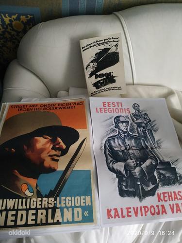 W2 saksa;Eesti ja SSSR plakatid (foto #2)