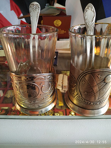 Красивый советский хрусталь,стаканы,рюмки (2 фото из 3)