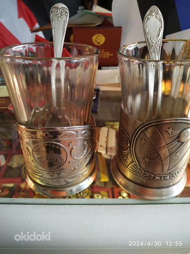 Красивый советский хрусталь,стаканы,рюмки (фото #9)