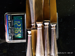Hõbe 813 proov + kuld 750 proov (1 foto / 2)