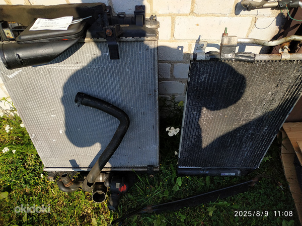 4 radiatorid ja ventiljätor Jaguar S-XF
