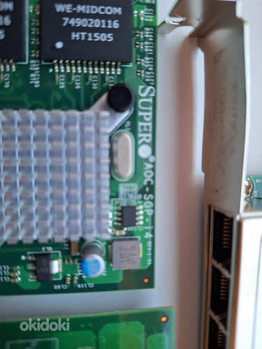 Võrgukaart LAN card PCIe SFP+ 10Gb 1Gb 2/4-ports (10tk) (foto #6)