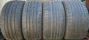 R19 Специальные шины Dunlop 245/40/19 и 275/35/19 - установк
