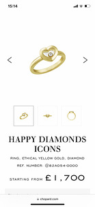 Кольцо Chopard Happy с бриллиантами (4 фото из 5)