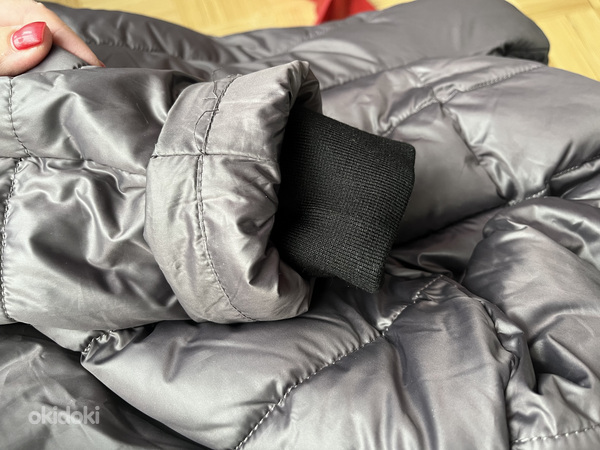 Теплая куртка М/L, цвет баклажан (фото #6)