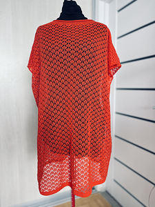 Пляжное платье, пляжная туника, один размер M-xxxl (3 фото из 9)